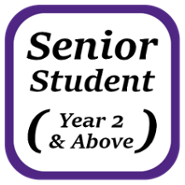 Students in years 2 and above